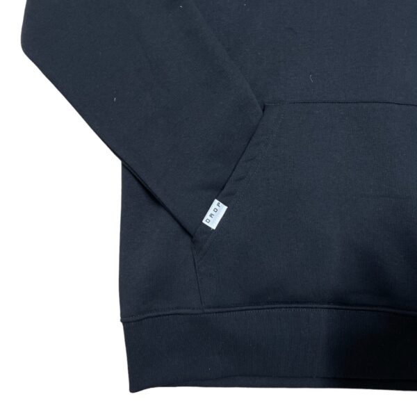 Drop ‘Staple Diet’ unisex hoodie Black - Image 3