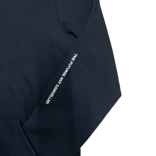 Drop ‘Staple Diet’ unisex hoodie Black - Image 4