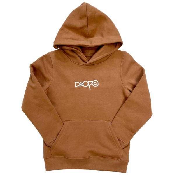 DROP ‘Staple Diet JR’ Unisex Hoodie Caramel - Image 3