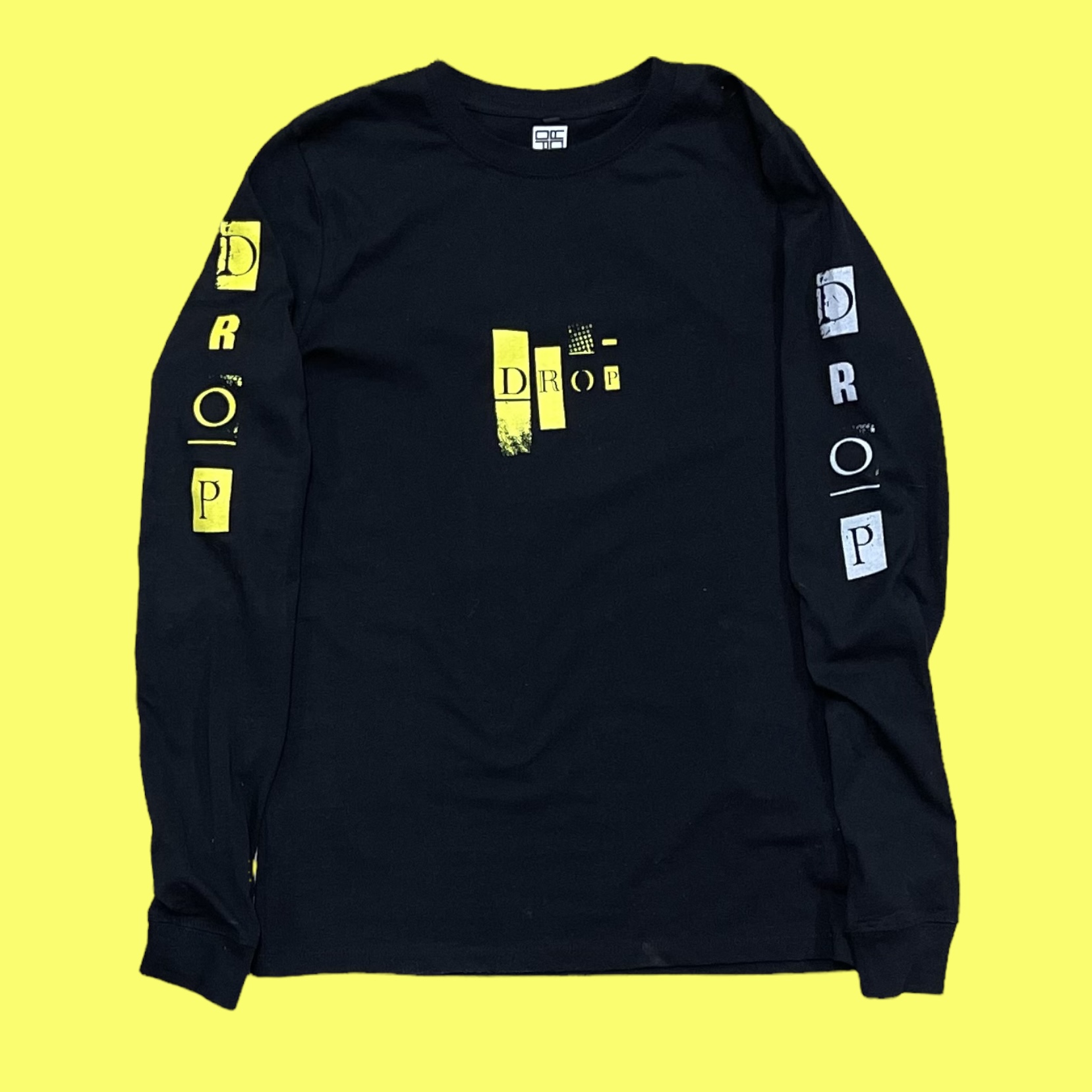 DROP 'Old News' Long Sleeved Tee