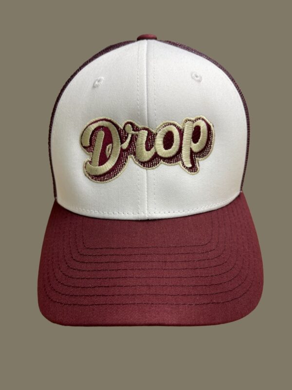 DROP 'Vintage Trucker' Burgundy - Image 3