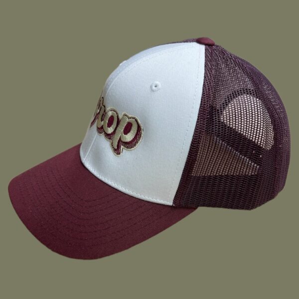 DROP 'Vintage Trucker' Burgundy - Image 2