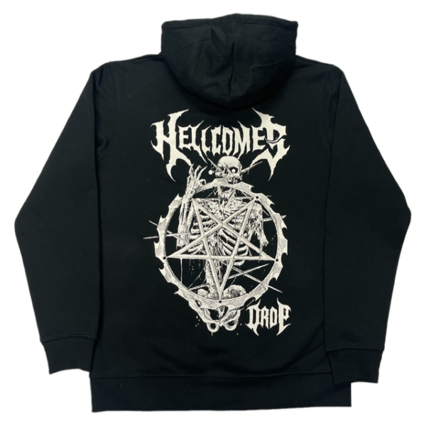 DROP x HELLCOMES 'pentagram' Hoodie