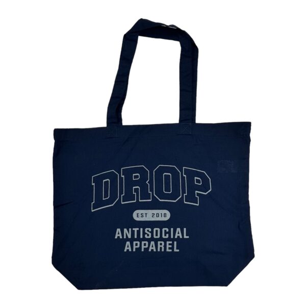 DROP 'College Prep' Navy Maxi Tote Bag